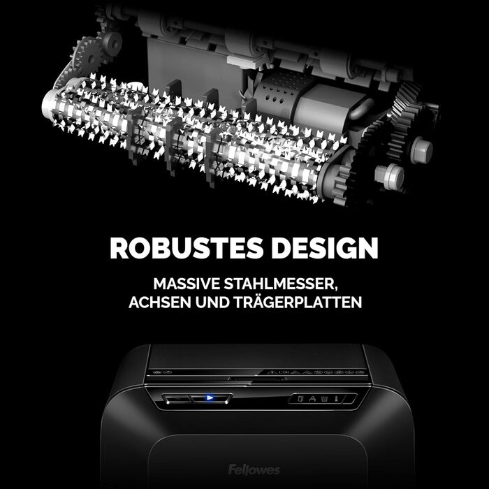Fellowes AutoMax 90M: Шредер для документів, автоматичний, 90 листів, P4, тихий, 17 л