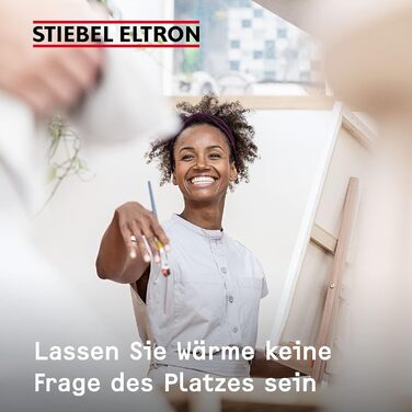 Настінна котушка STIEBEL ELTRON CNS 200 TREND, LC-дисплей 2 кВт, тижневий таймер, енергозберігаючий електричний обігрівач, білий, 236528 (приблизно 6 м, металевий корпус без 120-хвилинного таймера, 2022 р.)