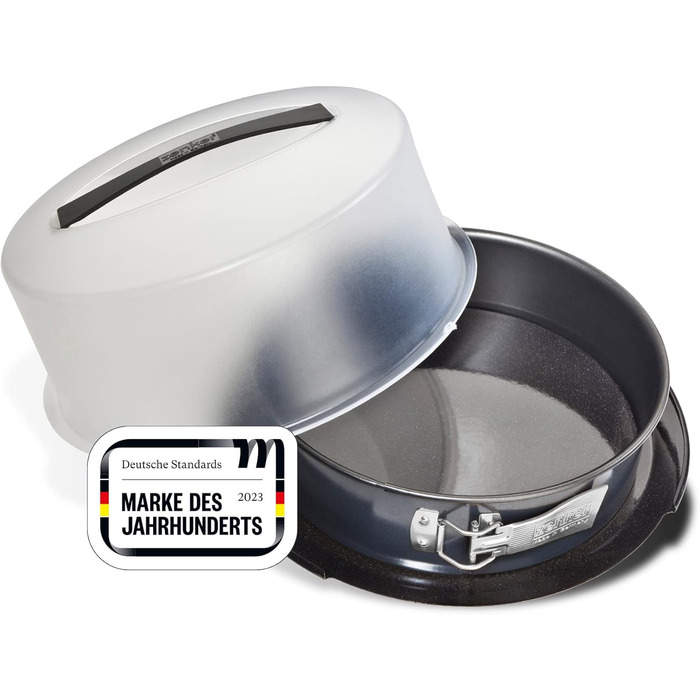 Форма для випічки Zenker Springform Deluxe Ø 28 см з кришкою, чорна металік, 1 шт.