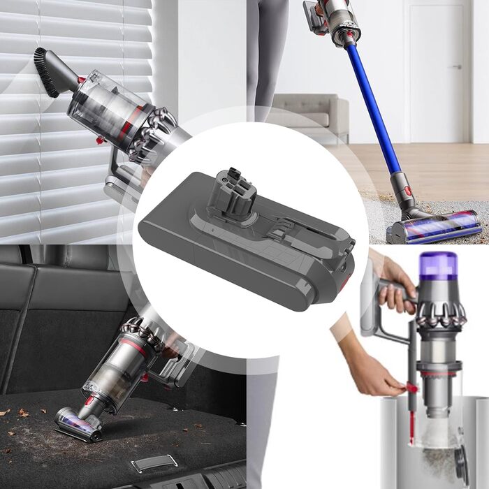 Заміна батареї XNJTG V11 25,2 В 3800 мАг для Dyson V11 Absolute/Extra/Animal (не для гвинтового акумулятора)