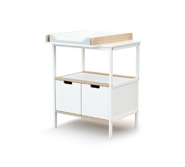 AT4 Шафа для кабелів Essentiel, білий колір, матеріал - береза, універсальний розмір
