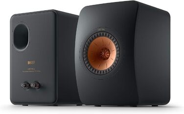 Поличний динамік KEF LS50 Meta HiFi монітор 40-100 Вт (технічний вуглець)