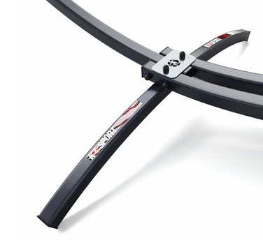 Гамак на стійці ZIDER, багатоколірний, навантаження до 300 кг, 364 x 160 см