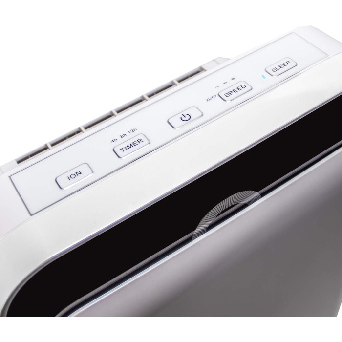 Повітряочисник ALR300 Comfort з HEPA-фільтром та активом вугіллям: видаляє запахи, пил, алергени, дим та інші забруднювачі. Підходить для приміщень до 60 м²