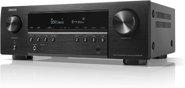 Канальний AV-ресивер Denon AVR-S770H, Dolby Atmos, DTSX, 8K HDMI, Bluetooth, Wi-Fi, AirPlay 2, HEOS, 7.2-