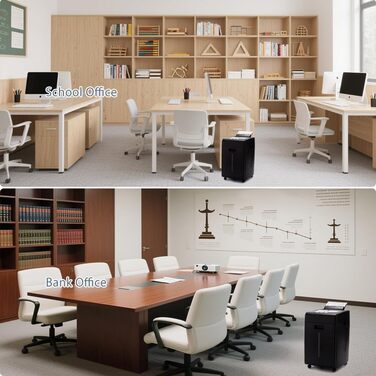 Автоматичний шредер для документів з мікрорізом: P-4 безпека, 200 аркушів, 25л контейнер, тихий, для дому, офісу, школи, бізнесу