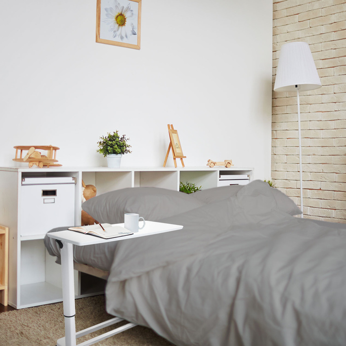 Підстільний столик / Приставний столик STAND II 90 x 42 см білий hjh OFFICE