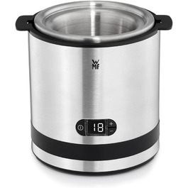 WMF Küchenminis 3в1 морожениця, машина для приготування замороженого йогурту, сорбету та морозива, контейнер 300 мл, таймер на 30 хвилин, компактна електрична йогуртниця