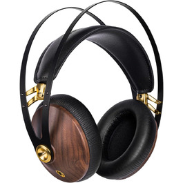 Накладні навушники-вкладиші Meze 99 Classics Walnut Gold Audiophile, високоякісні матеріали, коричневий/золотий