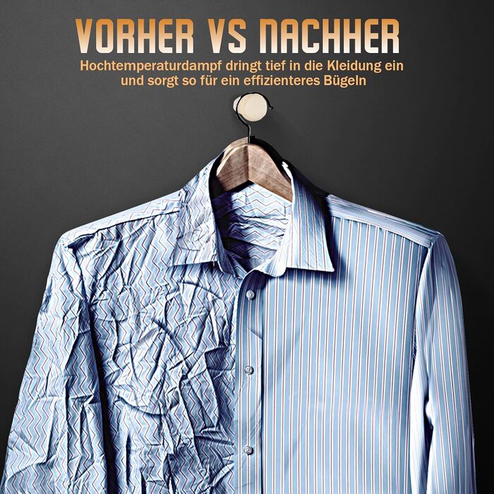 Відпарювач для одягу Raelunyi 1300W, портативний, чорний - для дому, подорожей та офісу