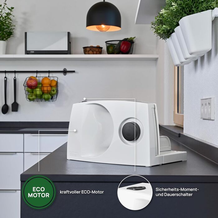 Електричний слайсер Ritter Markant 01 - компактний та потужний, Made in Germany