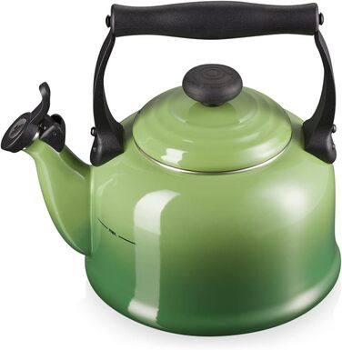 Чайник для води Le Creuset Tradition, 2,1 л, емальована сталь, чорний, 92000800140000 (бамбук)