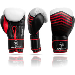 Боксерські рукавички для тварин - натуральна коров'яча шкіра - для боксерського мішка, працену, спарингу - 10 унцій