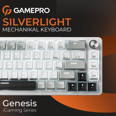 Механічна клавіатура GamePro Genesis Silverlight  (MK116)