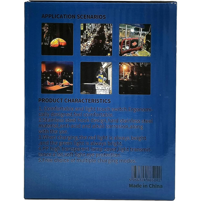 Сонячний кемпінговий ліхтар LETOUR, акумуляторний світлодіодний ліхтар, живлення від сонячної батареї/USB, портативний ліхтар з дистанційним керуванням, водонепроникний світильник для намету IP45 2200 мАг, для підвішування для піших прогулянок, надзвичайн
