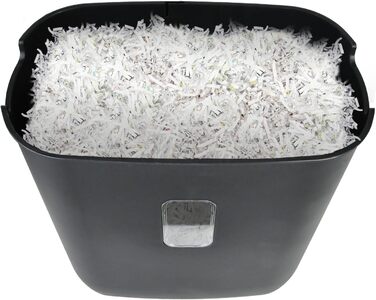 Шредер Desq 20050 для документів | 11 листів, 4 x 35 мм, об'єм кошика 21 л