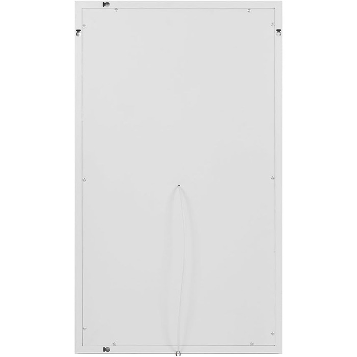 Дзеркало для ванної кімнати HUOLE з LED-підсвічуванням, 100x60 см, сенсорне керування, антизапарник, 6400K