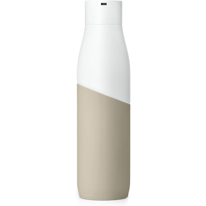 Самоочисна легка пляшка для води з одним покриттям з нержавіючої сталі (950 мл, біла/дюна) 950 мл Біла/Дюна