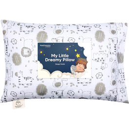 Подушка для немовлят - М'яка подушка з органічної бавовни - Можна прати - Дитяча подушка (KeaSafari)