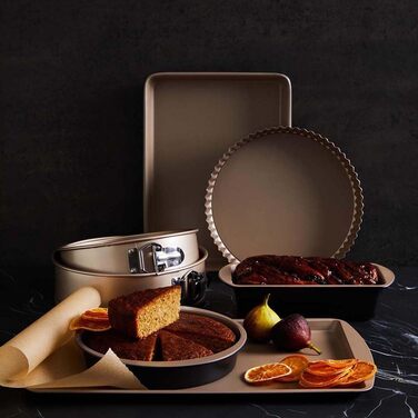 Форма для випічки Stanley Rogers Ceramabake з антипригарним керамічним покриттям, 20x7 см (23x16x2 см), без PFAS, PTFE, PFOS, PFOA, кадмію та свинцю