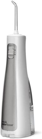 Waterpik Cordless Freedom Waterflosser: бездротова іригатор для рота, водонепроникний, з 3 насадками, білий (WF-03EU010)