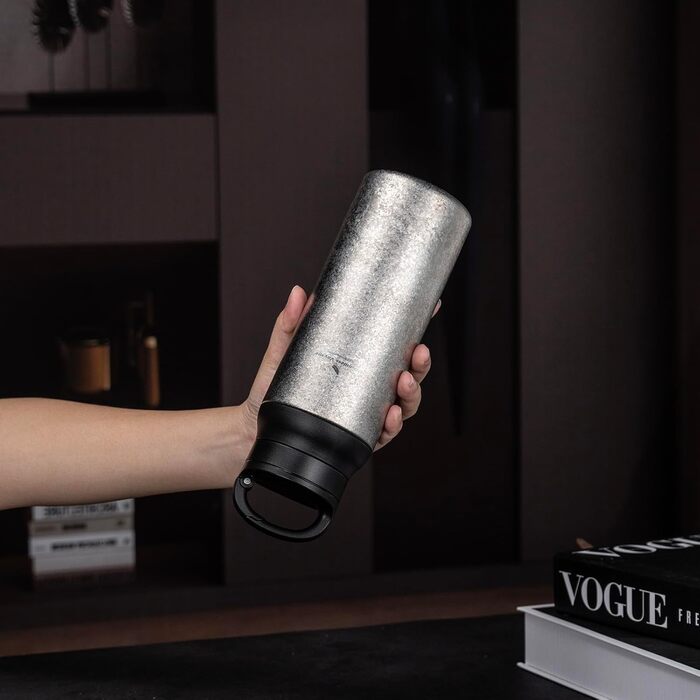 Термос iBasingo 600 мл з подвійними стінками, ізольований, для напоїв, зберігає тепло та холод, Ti3010D