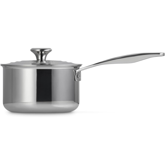 Каструля Le Creuset Signature з кришкою та ручкою, нержавіюча сталь, Ø 16 см, 1.9 л