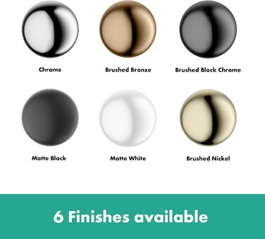 Тримач для рушників Hansgrohe AddStoris двосторонній, хром, 41770000