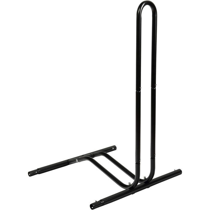 Стійка для велосипеда Schramm з можливістю розширення в чорному кольорі Підставка для підлоги Окремо стояча стійка для велосипедів Паркувальна стійка для велосипедів Багатофункціональна підставка, розмір (1 подовження)