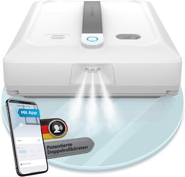 Робот для миття вікон Winbot Roboclean з пульверизатором, анти-падіння та керуванням через додаток