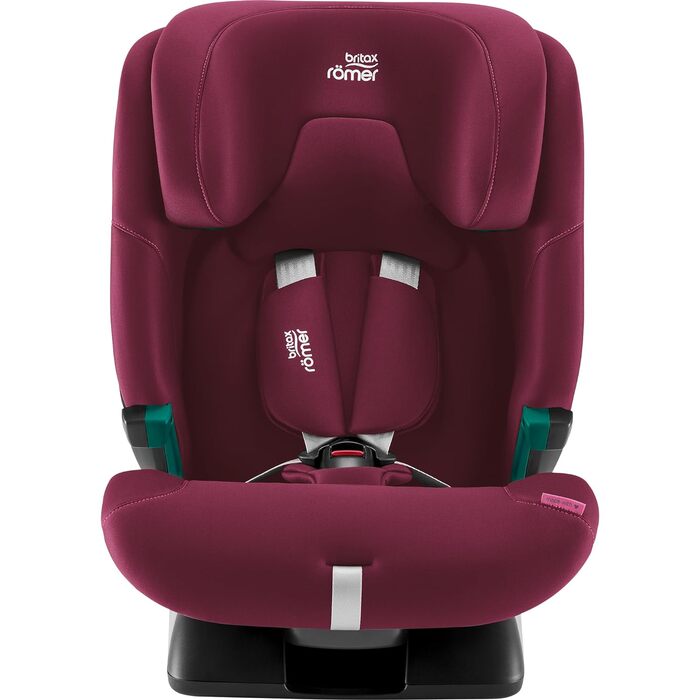 Дитяче автокрісло BRITAX RMER ADVANSAFIX 2 Z-LINE, для дітей від 76 до 150 см (i-Size) з ISOFIX і без, від 15 місяців до 12 років, (Burgundy Red)