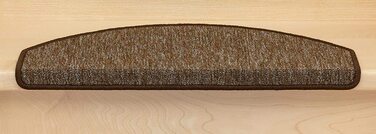 Килимки для сходів Kettelservice-Metzker Rambo Bundle 15 шт 65х23,5х3,5 см коричневі