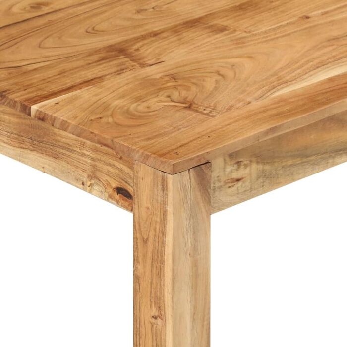 Журнальний столик Журнальний столик Стіл для вітальні Журнальний столик Журнальний столик Дерев'яний стіл Приліжковий стіл Чайний столик Вітальня 60x60x35см Масив відновленої деревини (80 x 80 x 40 см, масив деревини акації)