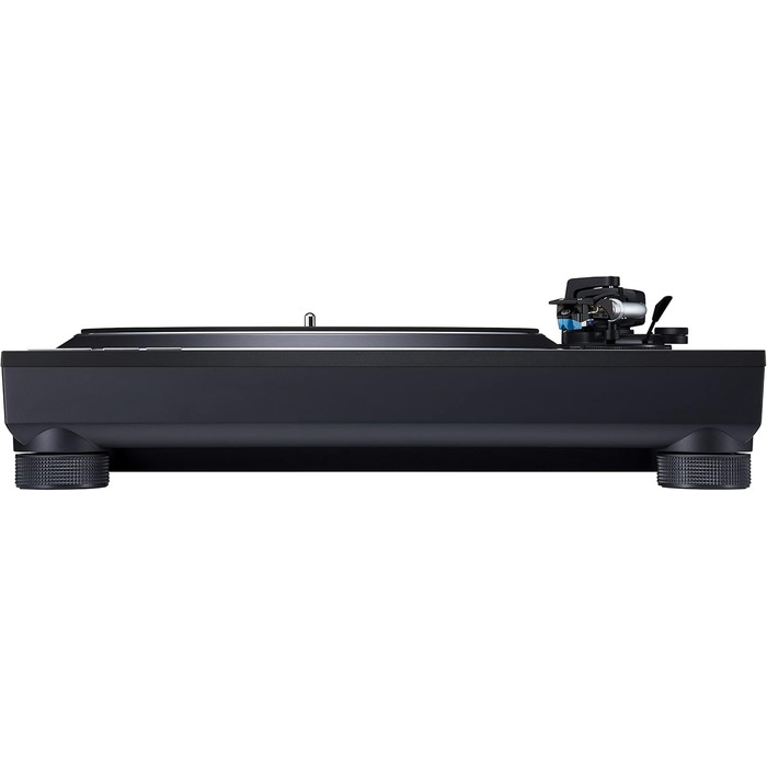 Програвач вінілових платівок Technics SL-100C з прямим приводом, картриджем AT-VM95C, автоліфтом, трьома швидкостями, пилозахистом і PHONO-кабелем, чорний