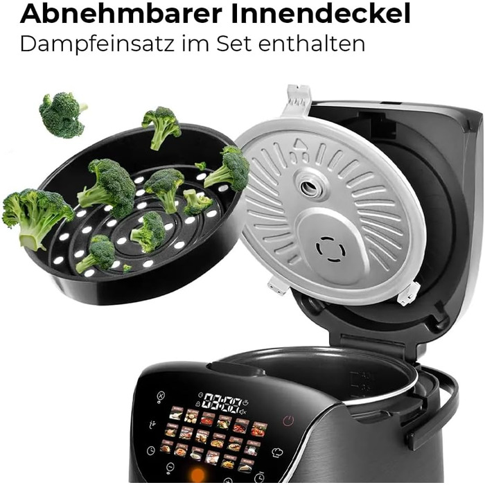 Мультиварка RED COLORSENSE MC200 DE, 5 літрів