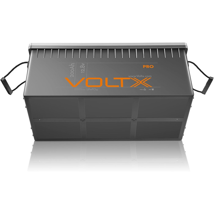 Літієва батарея VoltX LiFePO4 200Ah 12V 2 упаковки, 200A BMS, 4000 циклів зарядки, заміна свинцево-кислотного продукту