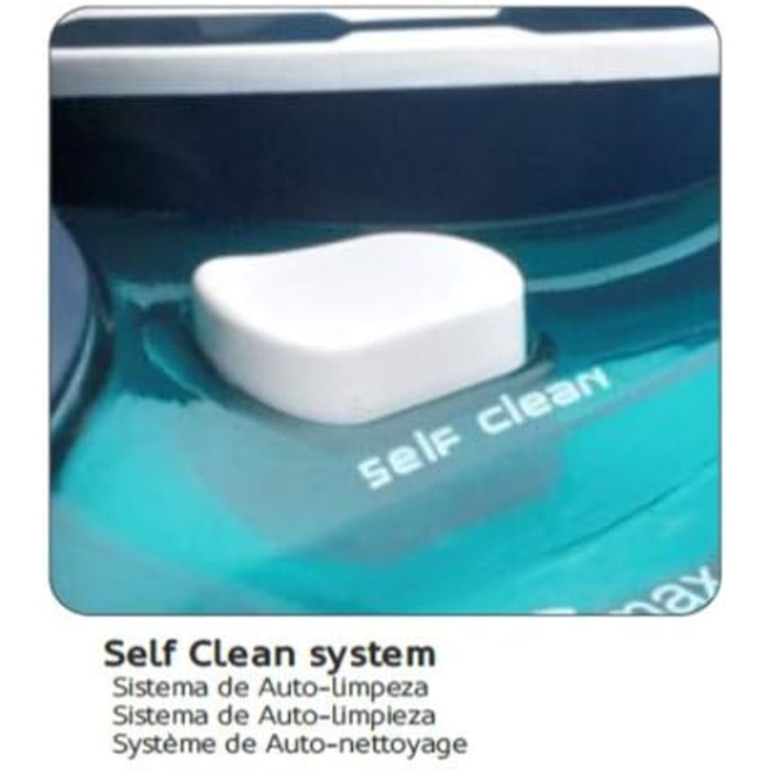 Праска HAEGER Ultra STEAM 2800W з керамічною підошвою, антикапля, антиналіт, самоочищення