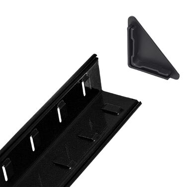 Поличкова система Relaxdays для важких навантажень, 875 кг, стиль Індустріальний Шик