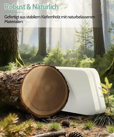 Полиця настінна дерев'яна SUMGAR Wandregal, плаваюча, 3-ярусна, 50x58 см, м'ятно-біла, для вітальні, спальні