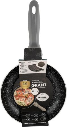 Сковорода Karl Hausmann Induktion Ø 20 см з антипригарним покриттям з граніту | Сковорода для всіх типів плит | Без PTFE та PFOA