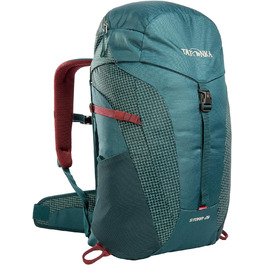 Туристичний рюкзак Tatonka Storm 25л RECCO з вентиляцією спини та дощовиком - Легкий, зручний рюкзак для походів зі світловідбивачем RECCO - 25 літрів (Teal Green)