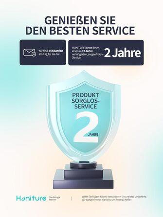 Робот-пилосос HONITURE G20 Pro з функцією миття, 4500Pa, керування через додаток, 180 хв роботи, для тварин, килимів та твердих підлог, чорний