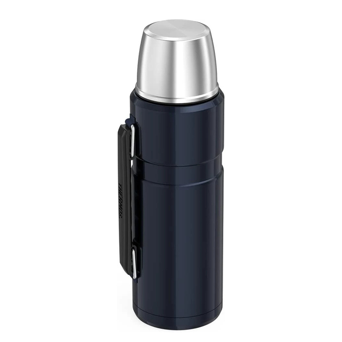 Термос THERMOS STAINLESS KING з подвійними стінками, темно-синій, 1,2 л