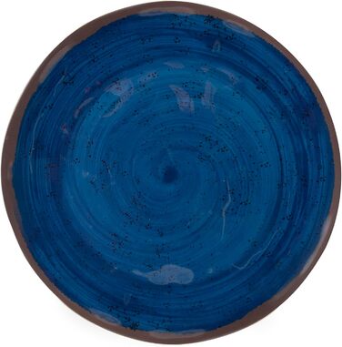 Набір посуду Bo-Camp Halo з меламіну для кемпінгу, подорожей та пікніків (Блакитний)