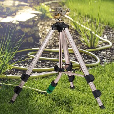 Розпилювач для поливу з металевим триногим стійкою