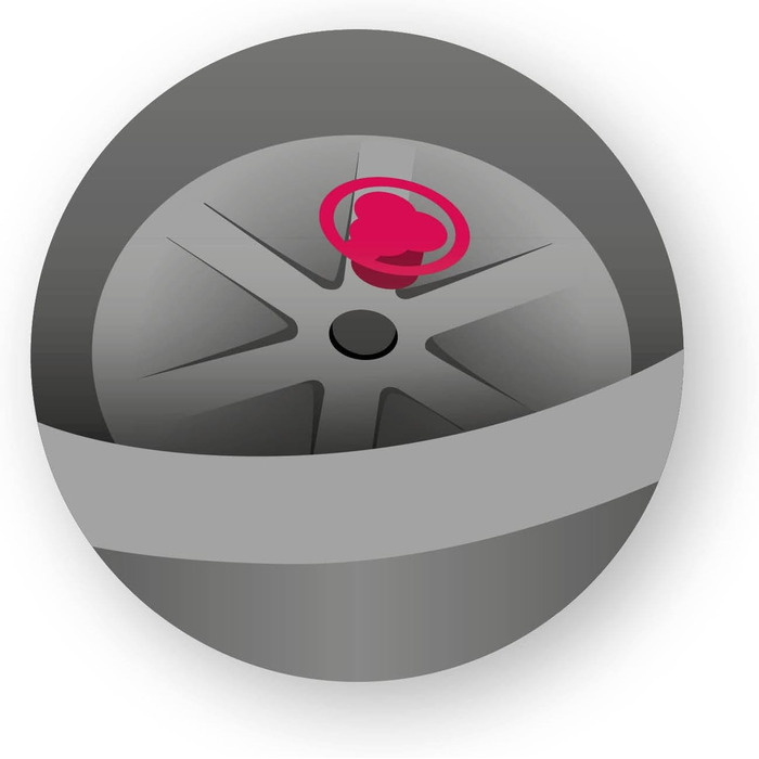 Ваза Scheurich Wave Globe High, чорно-гранітний колір, діаметр 29.8 см, висота 40 см, об'єм 6 л