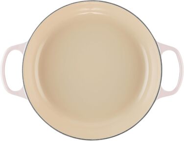 Le Creuset Signature Чавунний горщик Gourmet, Ø 30 см, 3,5 л, для всіх плит (включно з індукцією), Рожевий Shell, 21180307774430