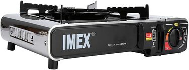 Набір для кемпінгу IMEX Camping GASKOCHER з кейсом та 4 газовими балончиками JY-500A