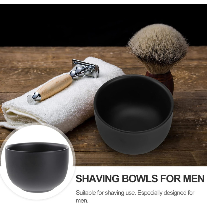 Чоловіче мило для гоління Solustre Shaving Bowl з нержавіючої сталі