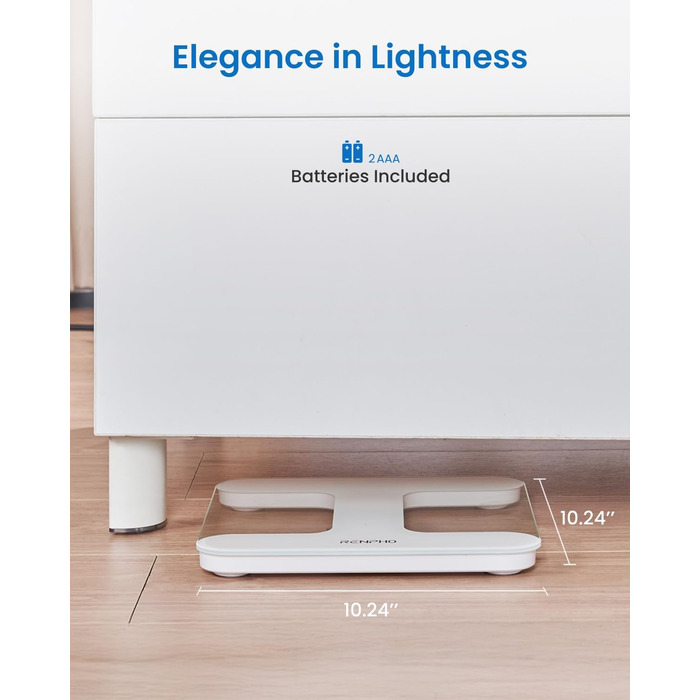 RENPHO Цифрова кавова вага з таймером, перезарядна 0,1г/3кг, точна вага для еспресо з автоматичним таймером, портативна кухонна вага для пуровер та фільтр-кави, подарунок для кавомана (прозора, 260 мм)